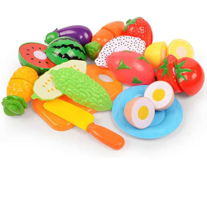 Cuisines jouent à la nourriture pour enfants simulation de cuisine jouets ensemble simule jouent à des fruits de pizza de légumes coupant les jouets pour les enfants pour les enfants jouer à la maison 2445