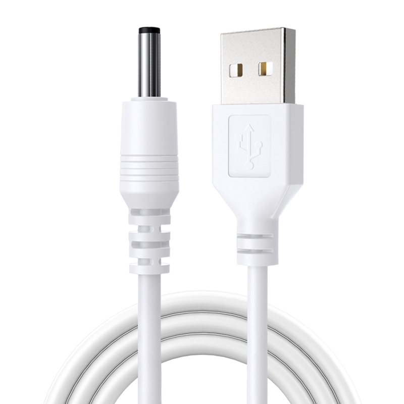 Power Cable USB till för DC 3,5 x 1,35 mm rak jackladdare Adapterkontaktkabel för router tv -lampan bordslampa