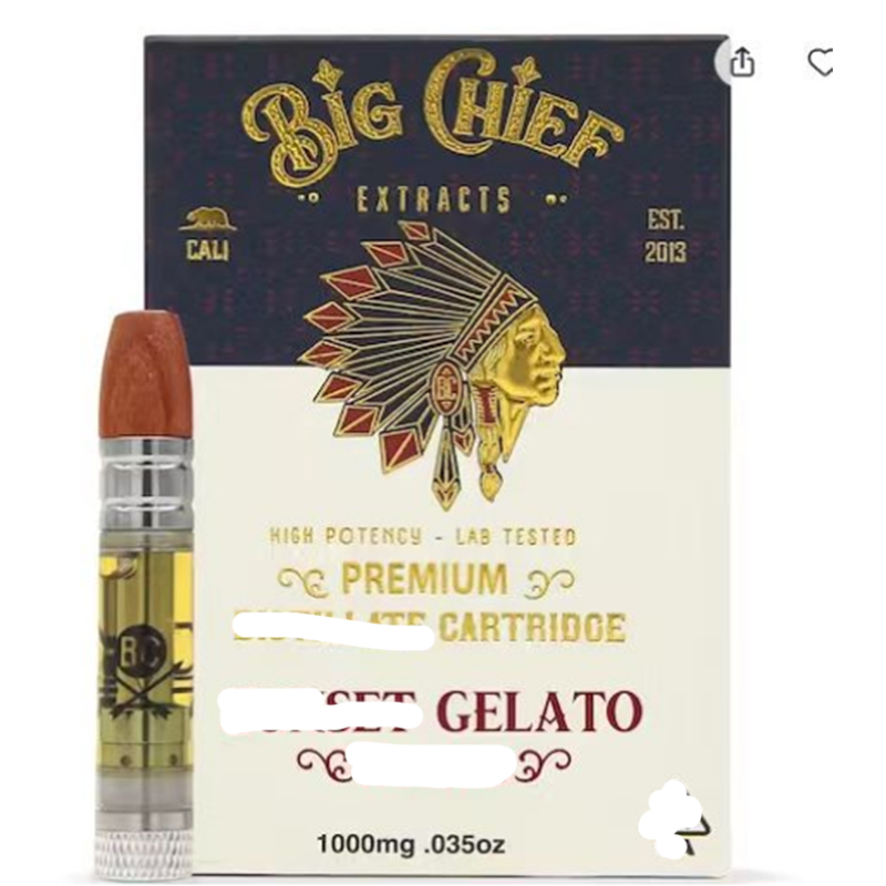 Big Chiefs de atacado Vape Cartuck