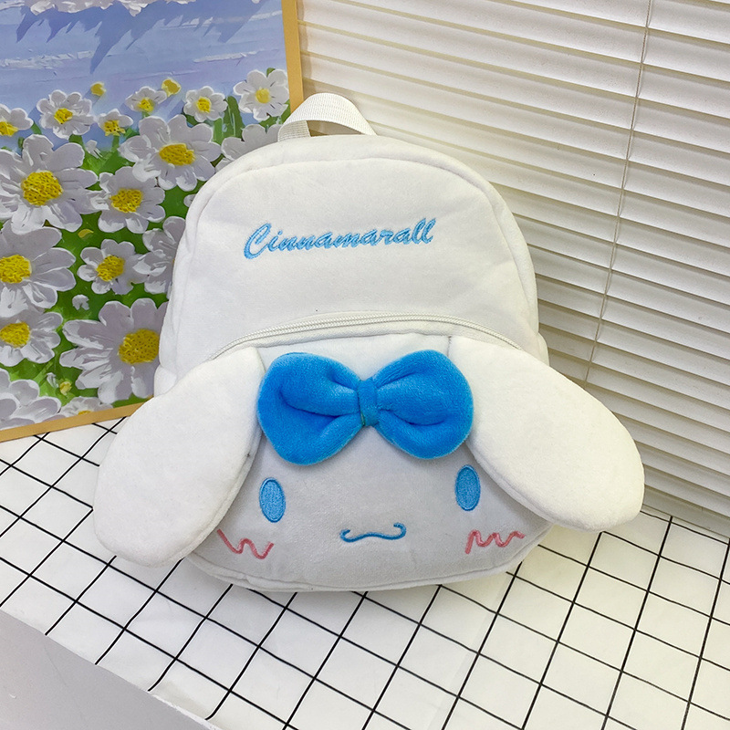 2024 Vente chaude nouvelle version coréenne grande capacité kuromi sac à dos mignon sac à dos jouet en peluche pour les filles cadeau qixi