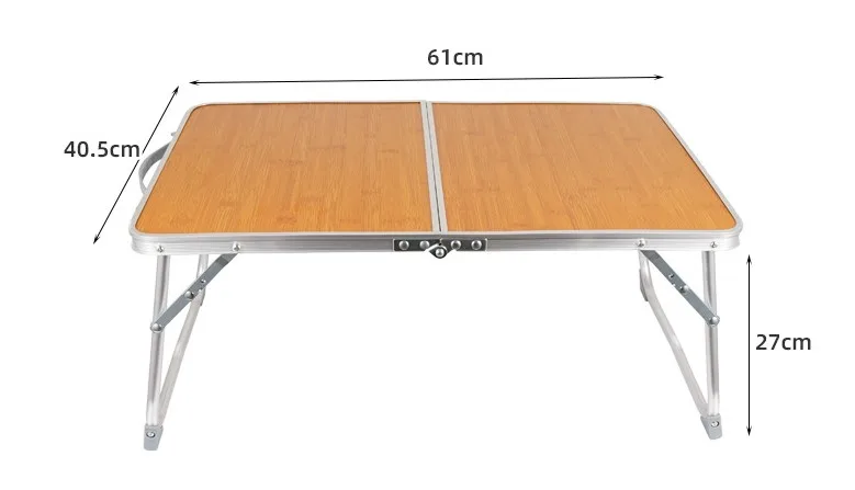 Mobilier Table pliante extérieure portative Camping randonnée pêche Table de pique-nique Tables pliantes imperméables bureau mobilier d'extérieur porteur