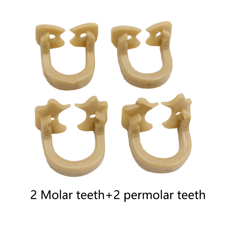 Zajęcie bariery gumowej gumowej zaciski zapory zębów liściastych Materiał żywiczny narzędzia dentystyczne do laboratorium dentystycznego /zestaw
