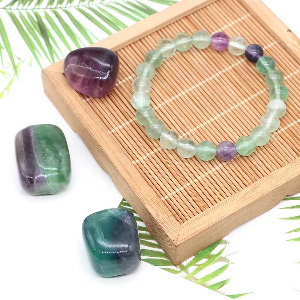 Pedras de massagem rochas naturais amethyst lapis lazuli rosa quartzo pedra de 8 mm de bracelete de energia jóias de cura do presente de jóias estimular a saúde 240403