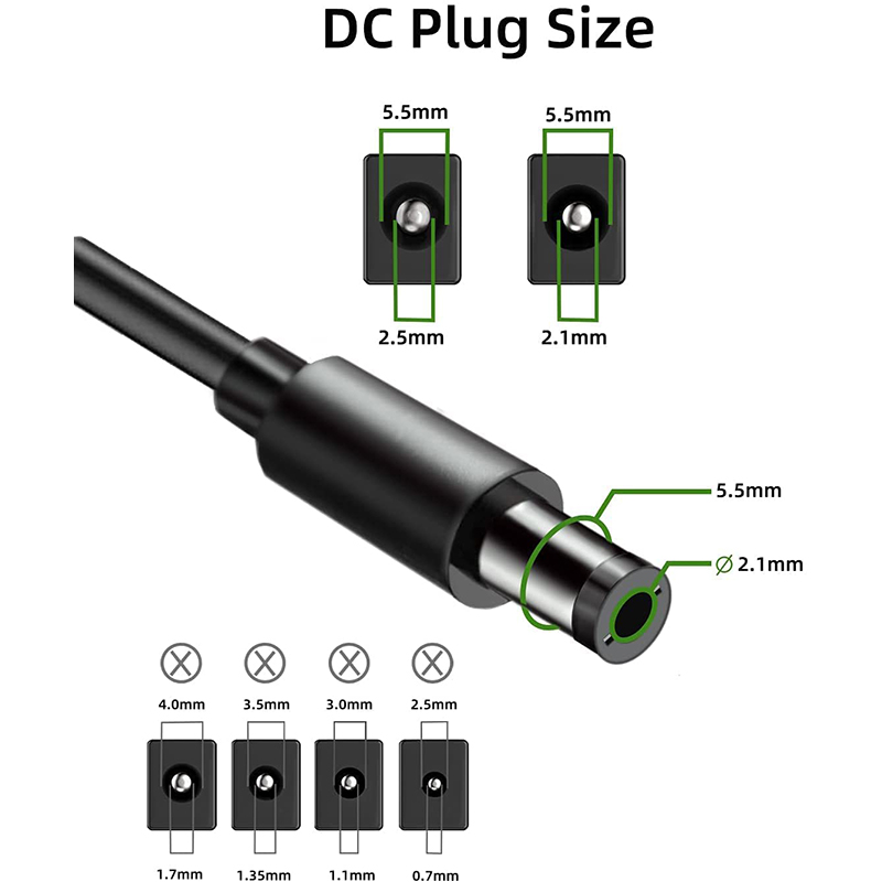 Alimentazione AC 100-240 V 220 V DC 19V 2A Adattatore convertitore 38W Caricatore display LED della macchina POS