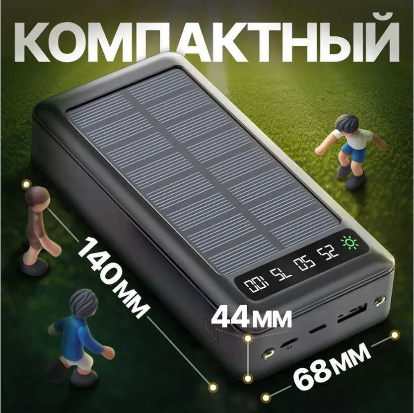 Banki zasilania telefonu komórkowego 500000 mAh Bank Power Wbudowane w 4 kable przenośna zewnętrzna ładowarka akumulatorowa Biała zasilanie dla Samsung iPhone LED Bank Black 2443