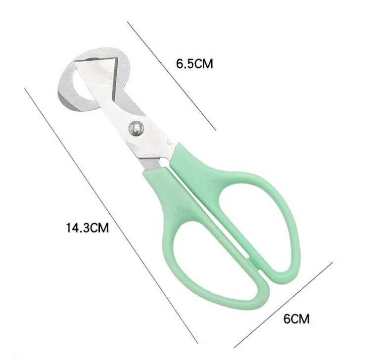 Egg Tools Ups Quail Egg Tools Scissors  Bird Stainless Steel Cutters Opener Shell Utensils For Kitchen SN5169