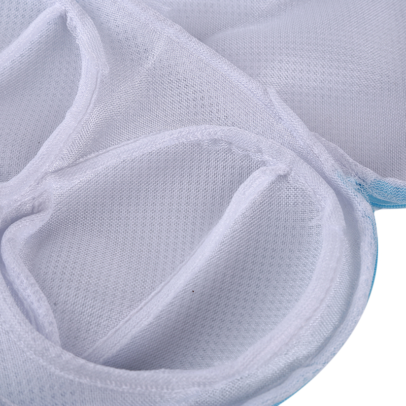 Dikke fijne mesh wasserij tas grote capaciteit dubbele laag beha ondergoed verzorging wastas kleine wasmand