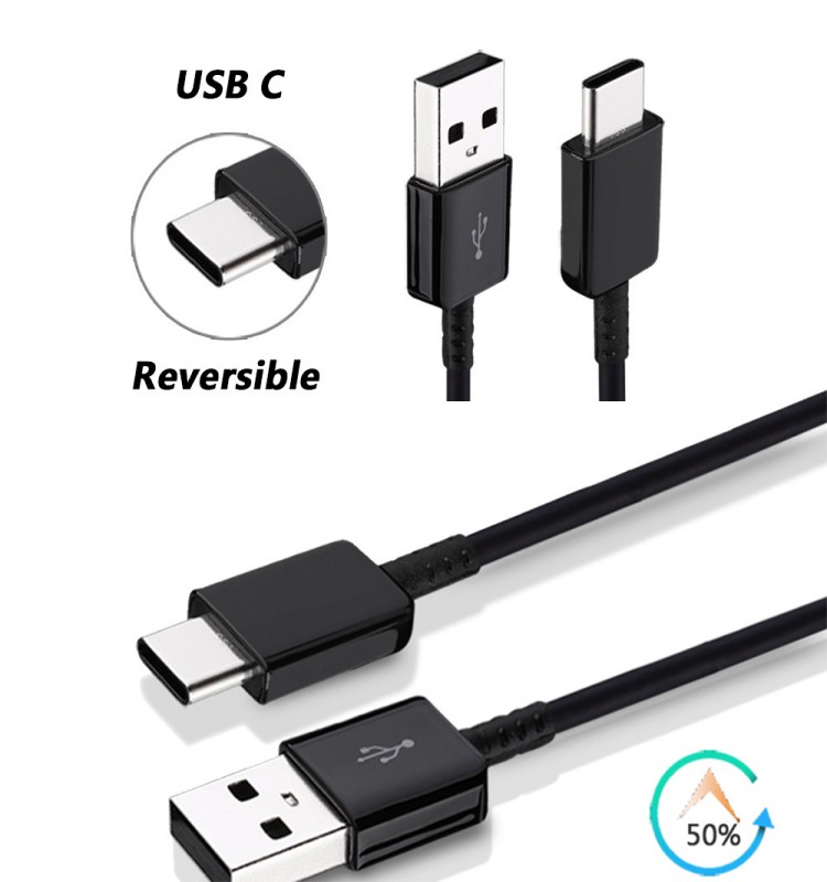 OEM USB Type C Кабель данных 1 м/1,2 млн. Кабели USB-C Быстрая зарядка для S8 S10 Note10 Примечание 20 Huawei P20 P30 Fast Charger