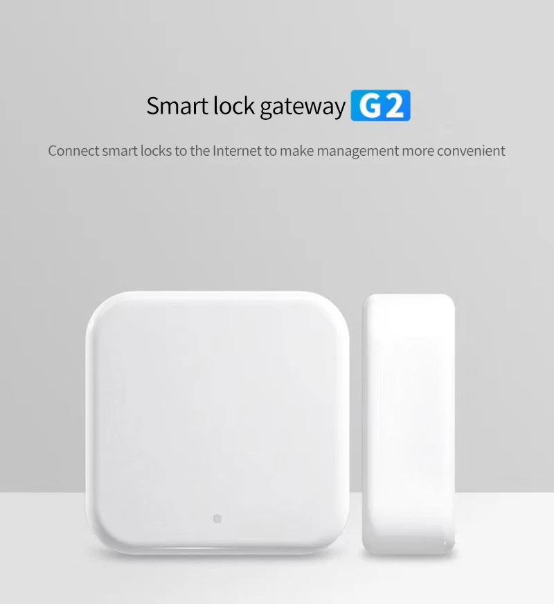 CONTRÔLE TTLOCK BLUETOOTH compatible Gateway G2 Mot de passe de verrouillage digitale Smart Door Lock Lock Home Bridge Bridge pour Alexa Google Home