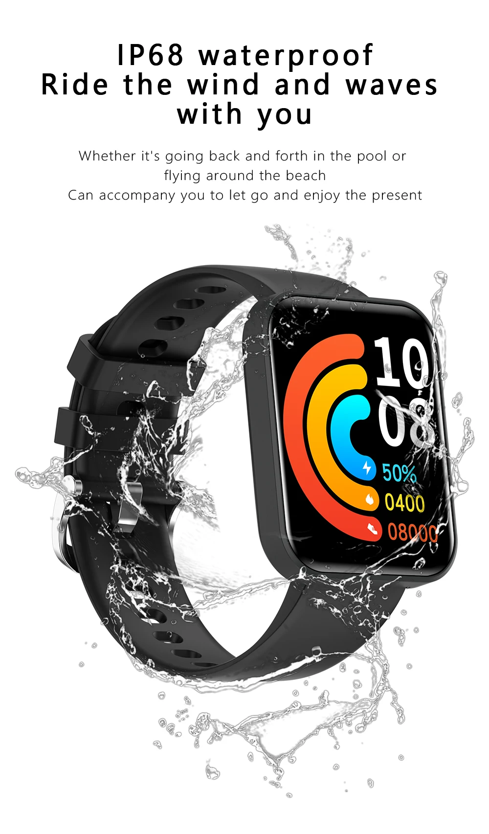 Horloges 696 2022 Smart Watch E21 STAPMETERPAAR Hartslag Slaapmonitor IP68 Waterdichte smartwatch voor Xiaomi Mi Band Android IOS Sports