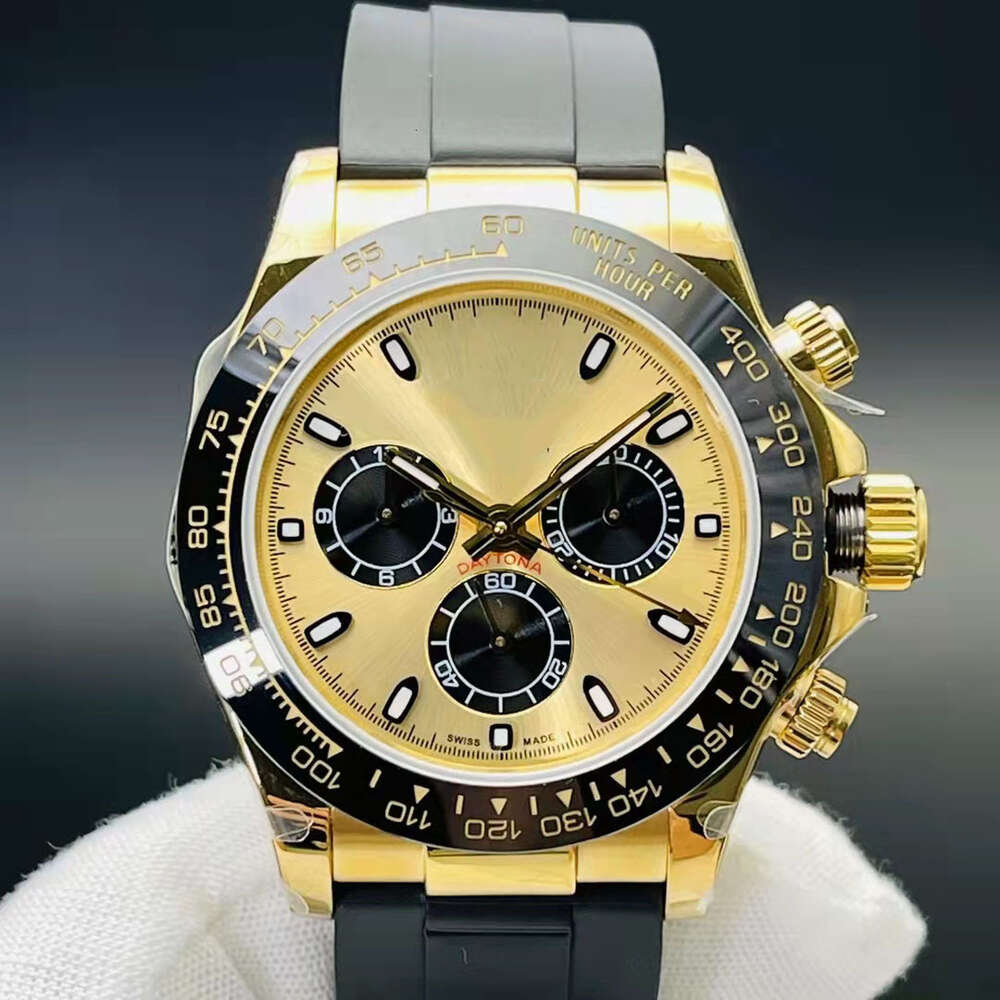 20 C Fabrycznie Lao Jia tong na Multi Funkcjonalne czasowe mechaniczne gumowe pasek Panda Di Watch 81