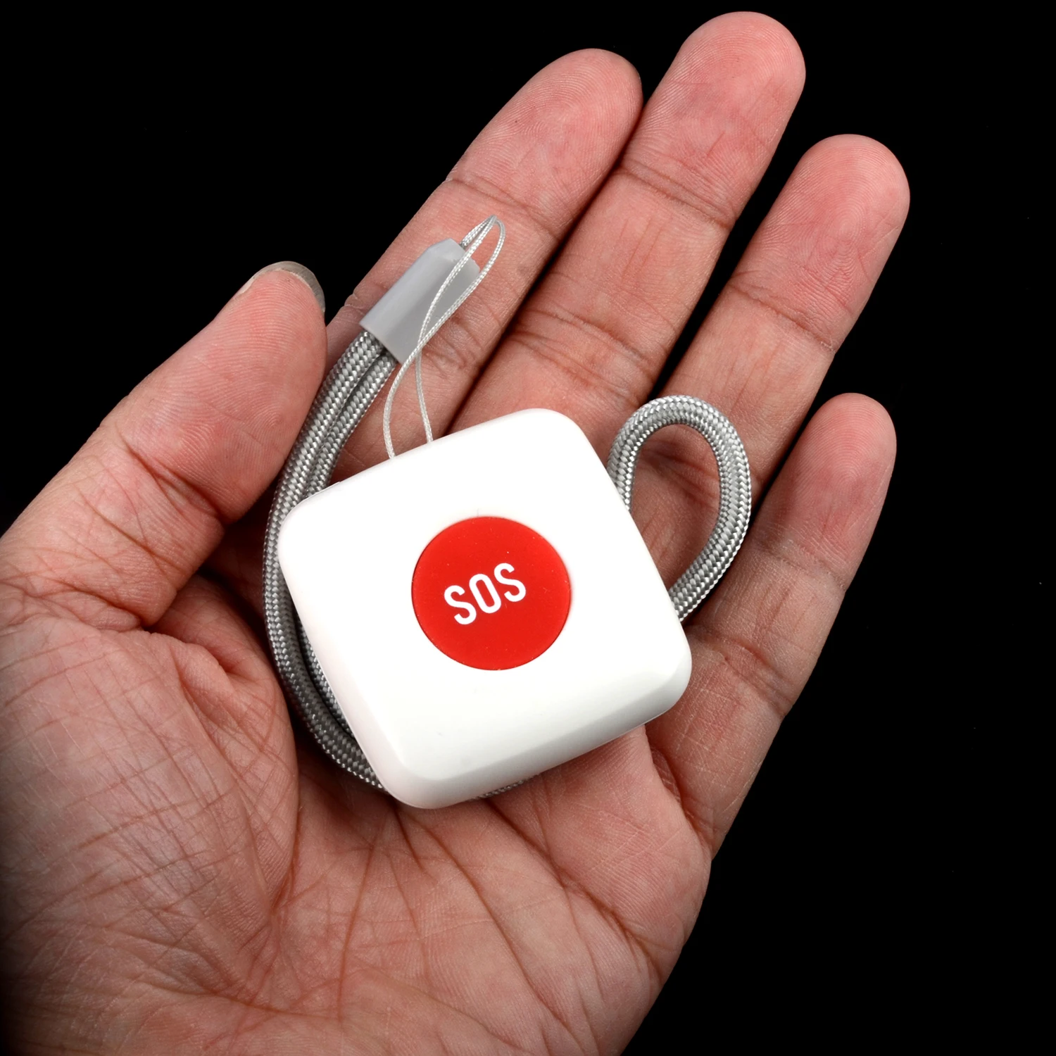 Kits New Tuya Smart Life Zigbee SOS Emergency Button OneKey Alarm For Elderly Compatible With Tuya Zigbee Gateway