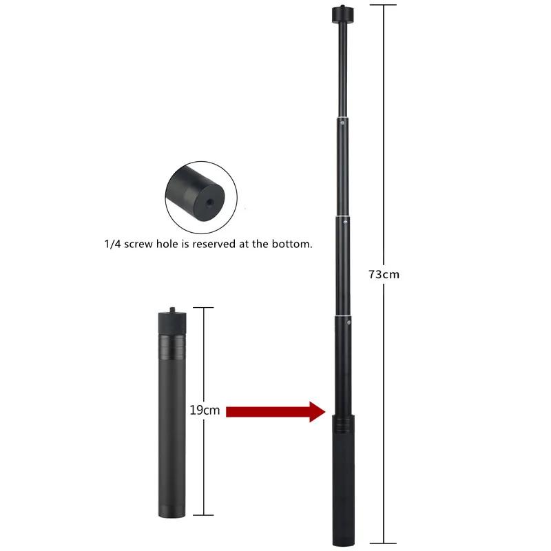 Monopods 7in1 камера селфи -палочка адаптер штатива с 1 млн. Кабель линии данных для кармана DJI Osmo /DJI Pocket 2 Аксуары для ставок