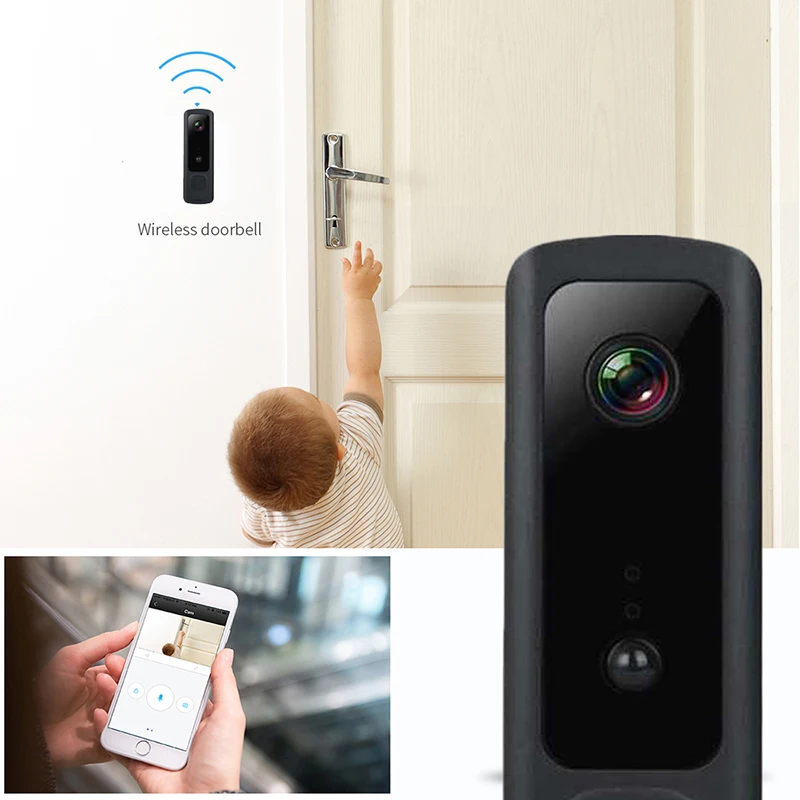 Intercom Tuya Video Doorbell WiFi Outdoor Door Bell Waterproof Video Intercom Smart Home Google Alexa Wireless Door Phone 720P Camera