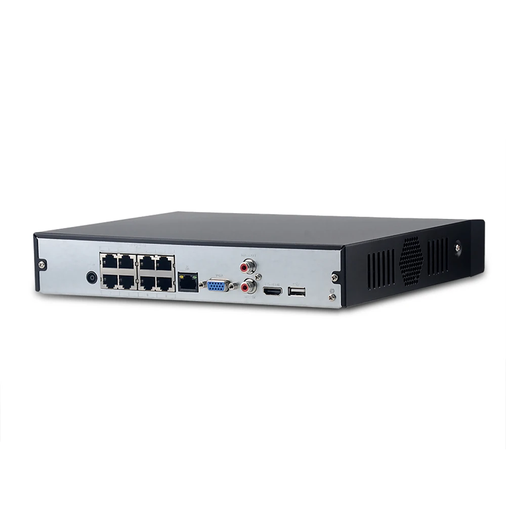 Recorder Dahua NVR2104HSP4KS2 NVR2108HS8P4KS2 4CH 8CH POE NVR 4K WSPARCIE REJESTRATUR DYSK TWARDY 4/8CH POE DLA -SYSTEM CCTV ZESTAW