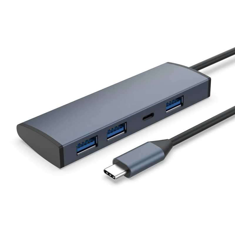 Stazioni 4 in 1 Laptop USBC USB Type C Hub Multiport Adattatore Docking Station con USB3.0