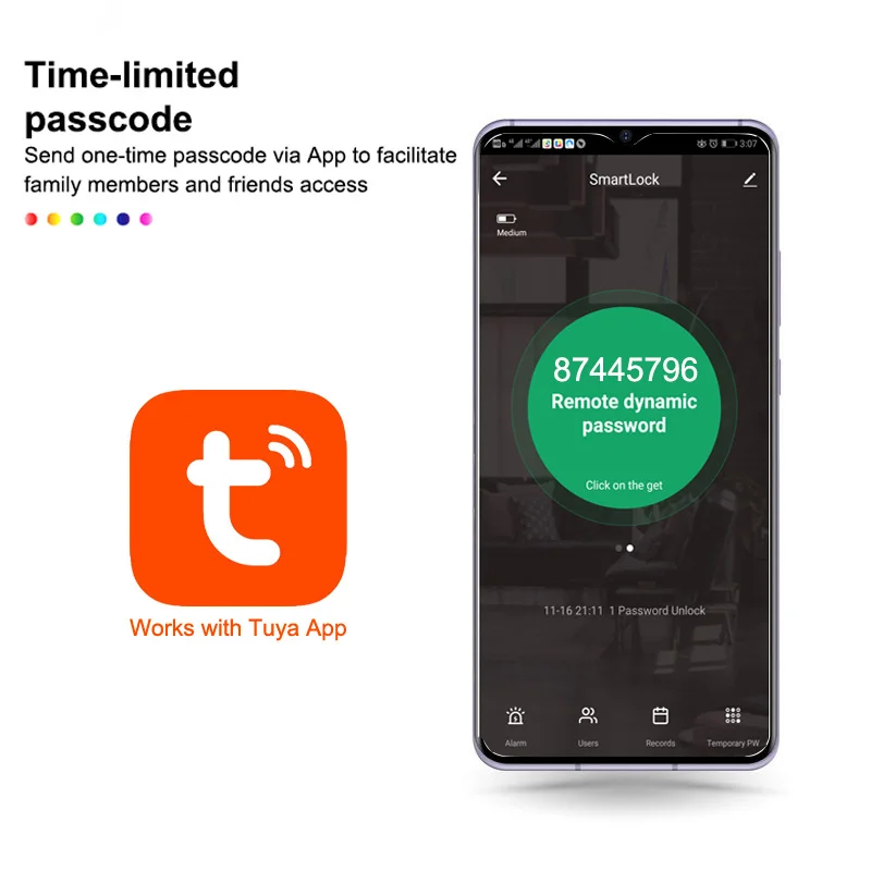 Lock K7 Pro PROMIMETRICO PORTA BIOMÉTRICO BLOCK BLACK SMART Lock Tuya App Remoto Desbloqueando senha sem chave trava de bloqueio eletrônico bloqueio