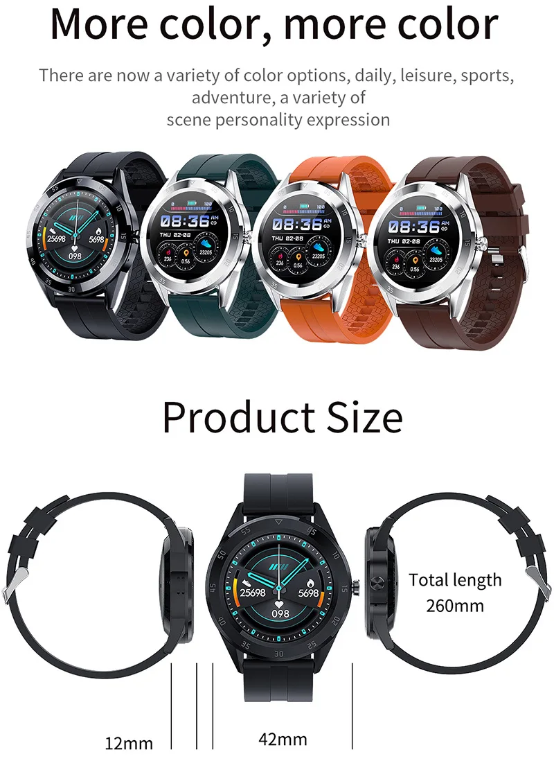 Uhren 2022 Smartwatch Large Screen Watch for Männ