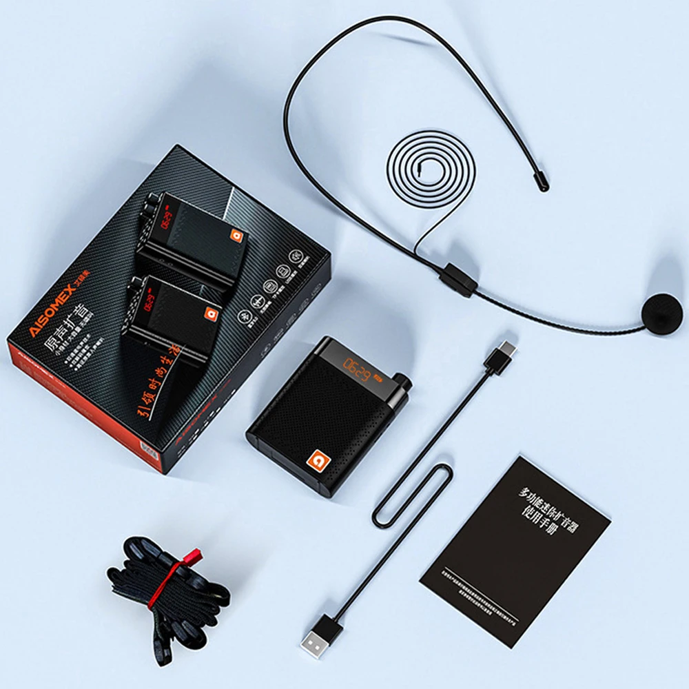 Conférenciers K6 Portable Bluetooth Compatible Lower-Speaker adapté pour l'enseignant guide des conférenciers dédiés