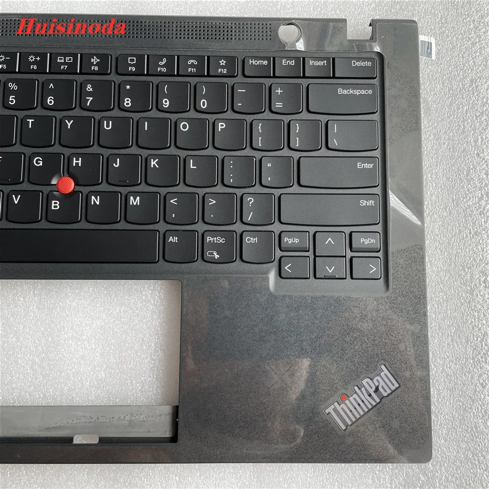 Карты Новый оригинальный ноутбук для Lenovo ThinkPad T14S Gen 2 Palmrest C Cover Wwan Border Shell с US Bearlight Keyboard 5M11A375577