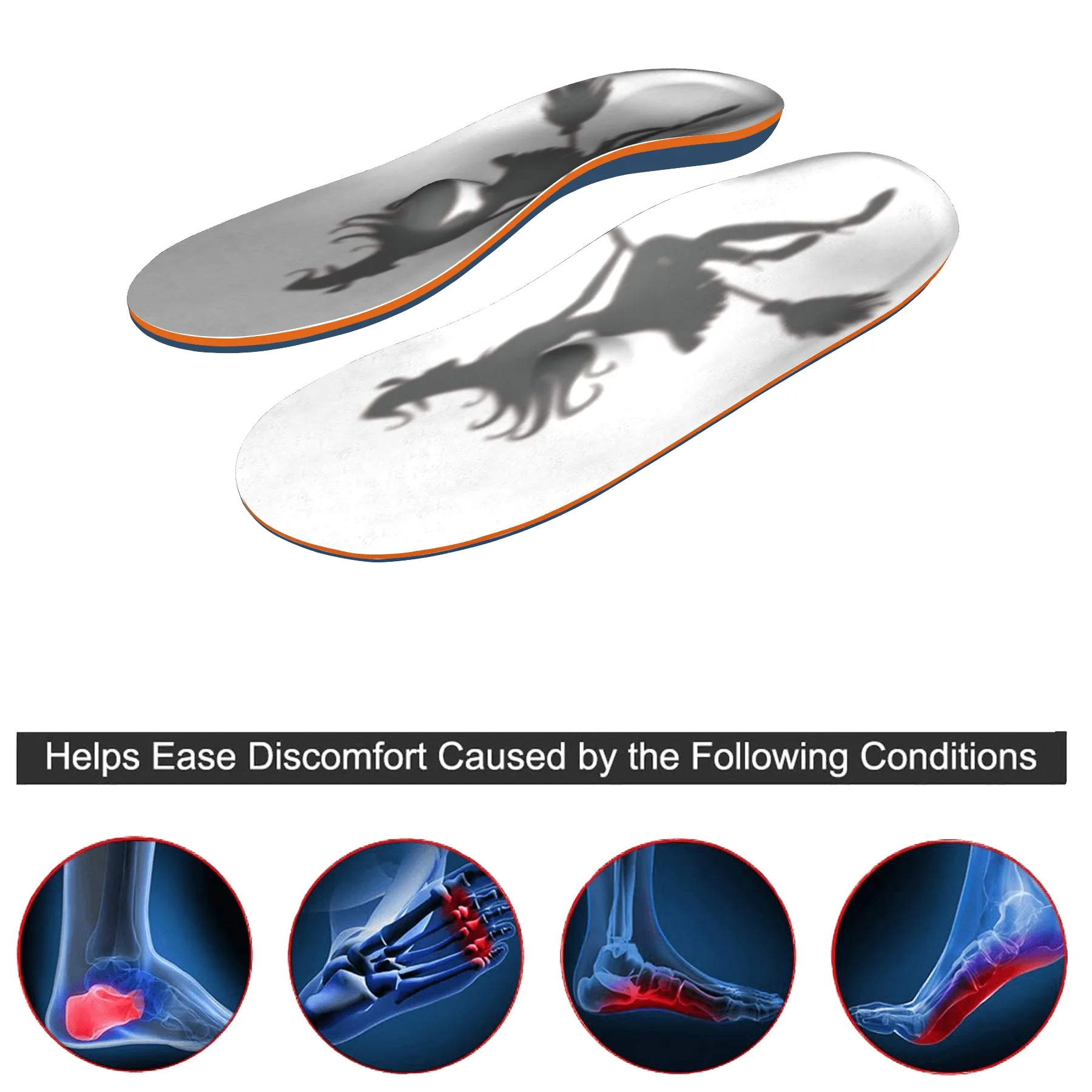 Accessories High Arch Support Metatarsalgia Insoles Flat Plantar Fasciitis Feet Orthotic Inserts Orthopedic Shoe For Women Foot Pain relief