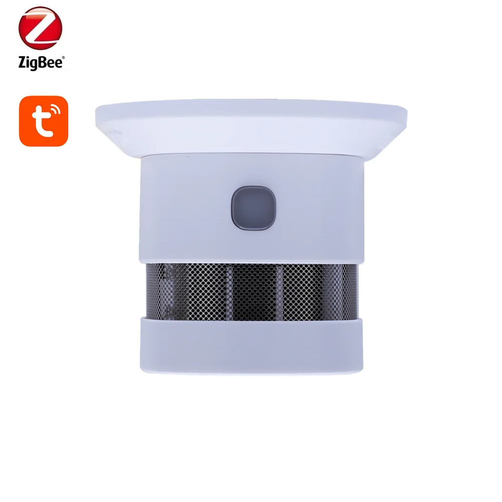 Kits Tuya Zigbee Smart Gateway Wifi Hub Control By Smart Phone App And Zigbee Sensor Smoke CO GAS Detector Door Sensor Siren