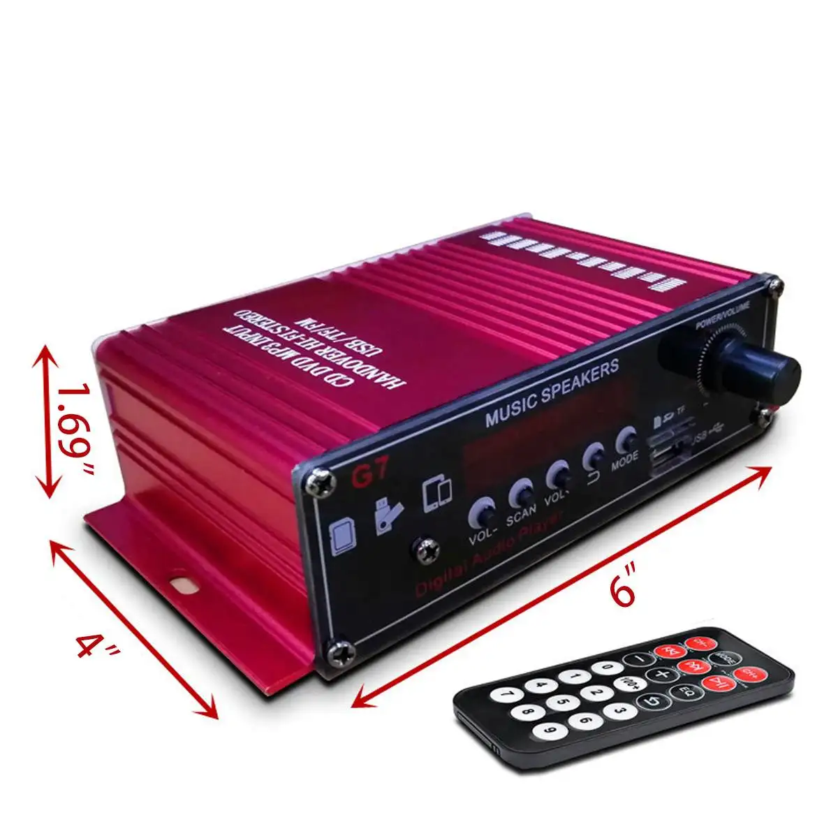 مكبر للصوت 400W هوم مكبرات الصوت الرقمية الصوتية 110240V صوت باس الطاقة بلوتوث مكبرات الصوت HIFI FM Auto Music Smeters FM AUX SD