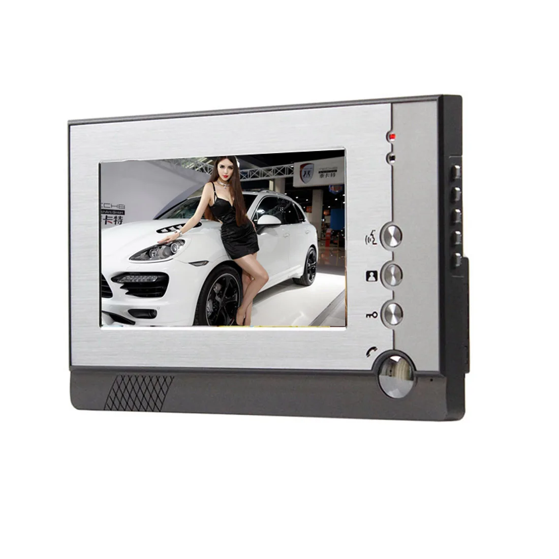 Campainhas de campainha com fio 7''tft color video porta telefone intercom soga system de vídeo monitor 15v2a