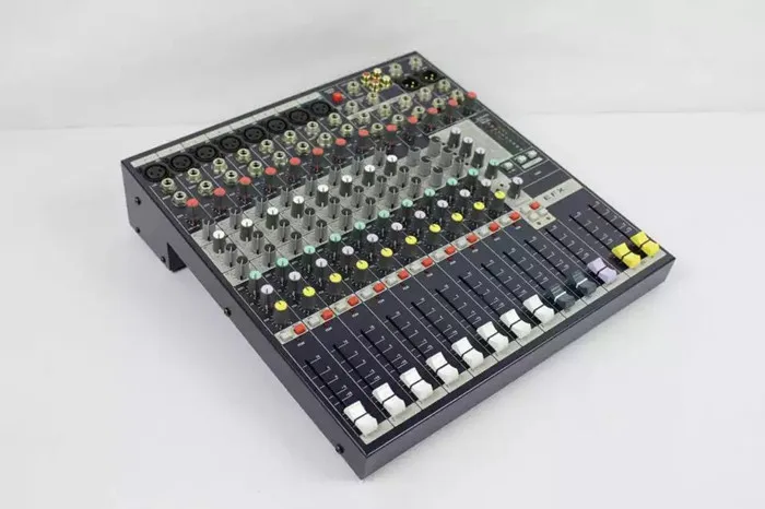 Amplificador tkg áudio pequeno 8 canais de canal Mixagem de mistura de mistura efx8 efx8 mixer de som 8Cannel Audio misturador de áudio