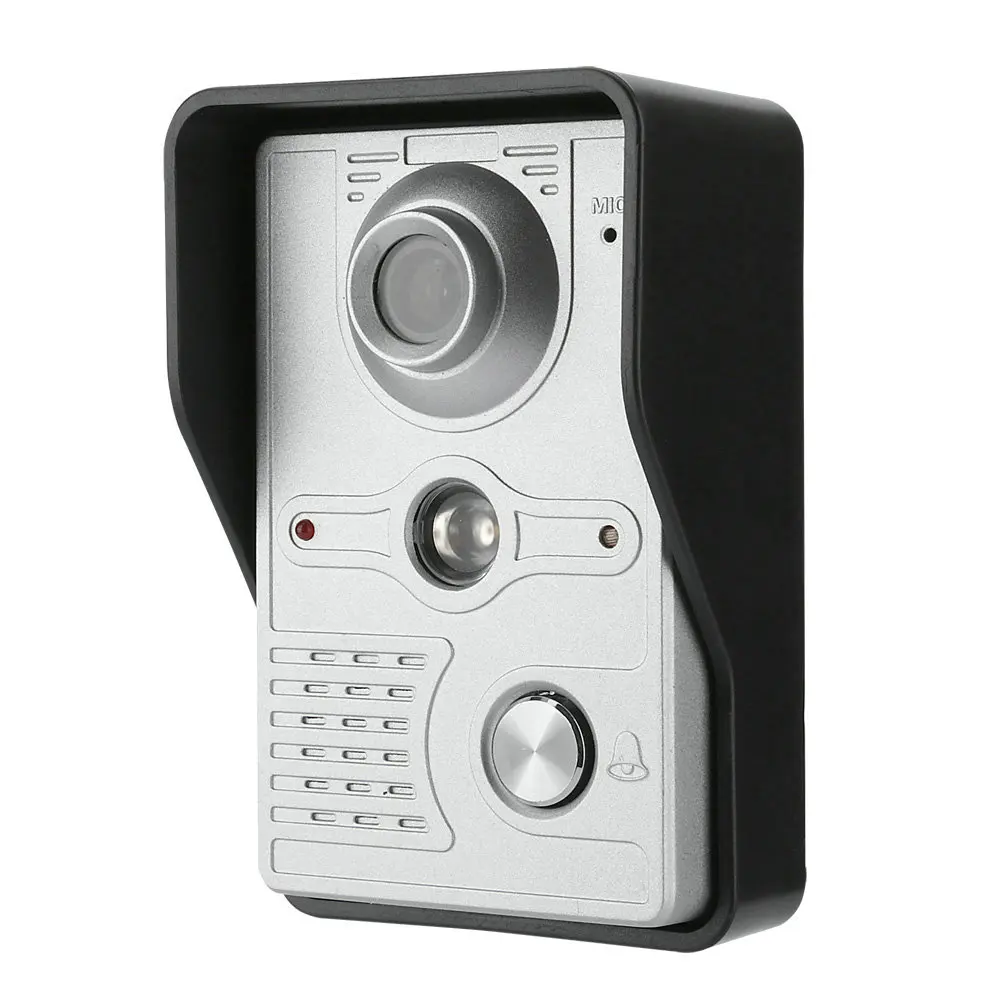 Дверные звонки 7 -дюймовые беспроводные Wi -Fi Smart IP видео дверь телефонная система интеркала с 1x1200TVL