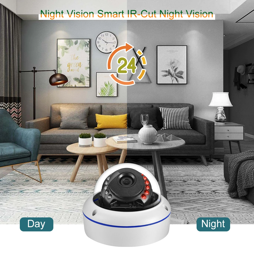 CAMERA GADINAN 8MP 4K IP CAMERA POE OUTDOOR H.265 METALE DOME IN IN IN IN IN IN IN IN IN IN IN INDIETRO CCTV Night Vision Vision Home Sorveglianza CCTV CAMERA ONVLF