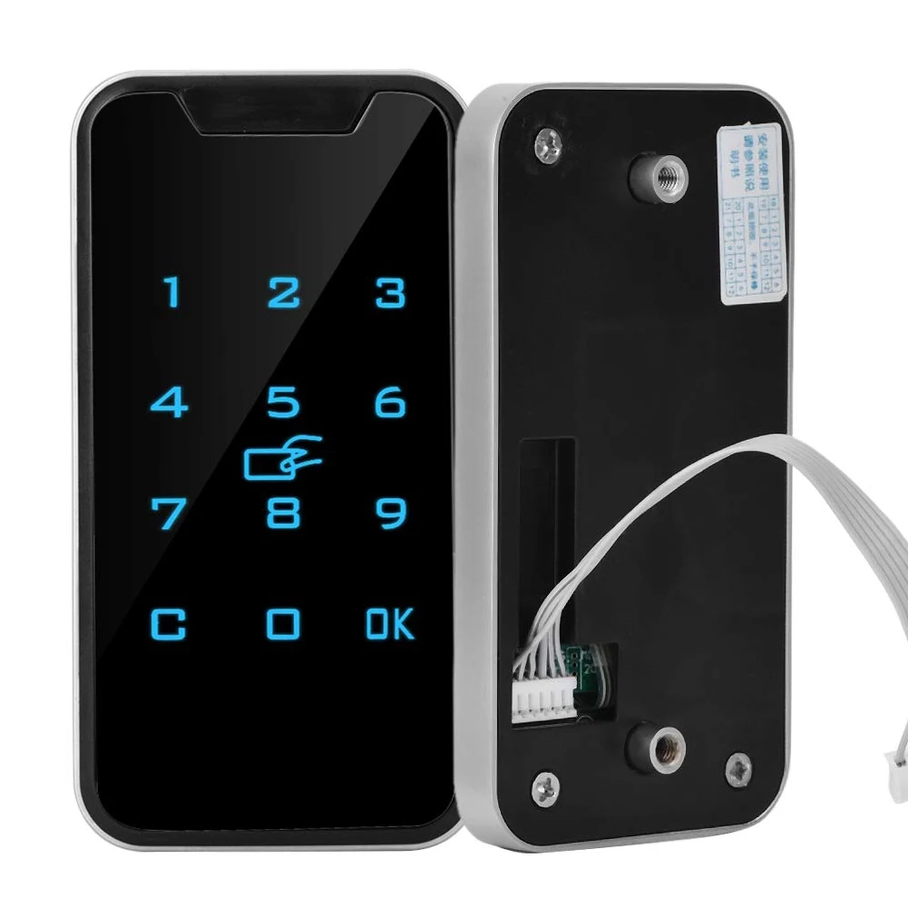 Lås 953M1 SMART ANTI TIFT PASSWORD LOCK Touch Keypad Zink Eloy Cabinet Security Digitala batteridrivna lådor Dålig elektronisk