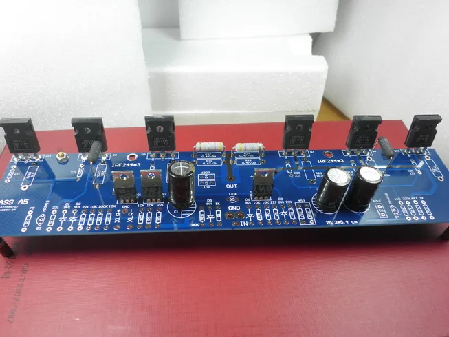 Amplifier PASS A5 Class A power amplifier board DIY KIT sound is very good each section is balanced vocal is forward clear and soft