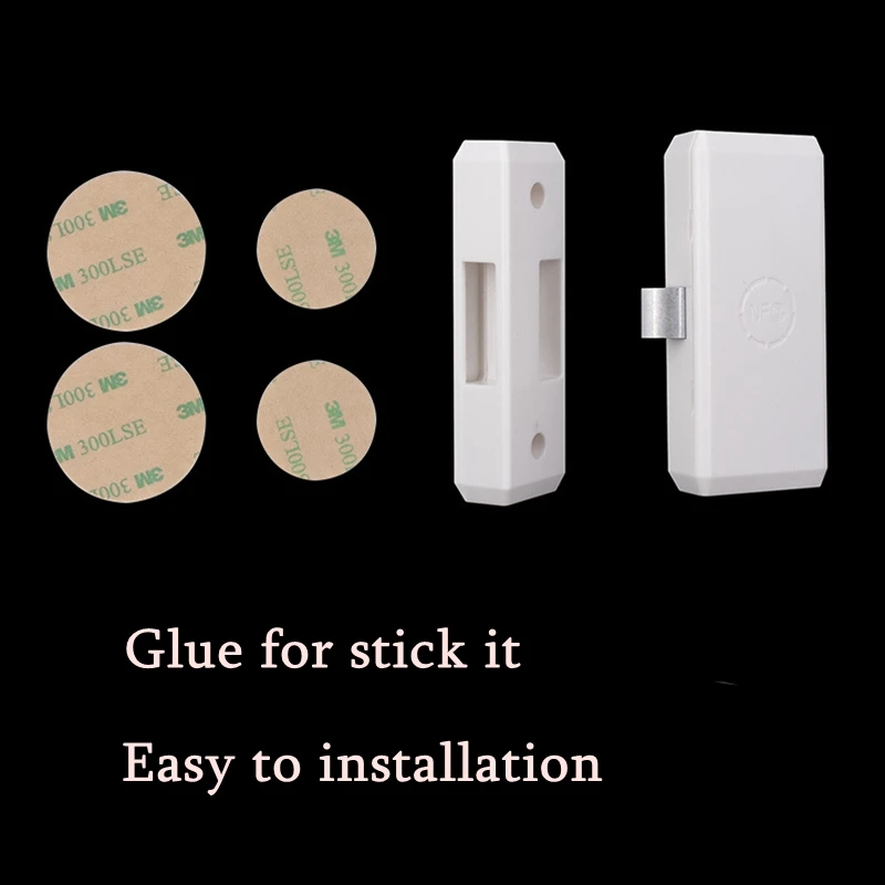 Lås tuya app smart bluetooth låda nfc sensor lås nyckelfri osynlig ingen hål fil skåp lås garderob lås låda switch switch