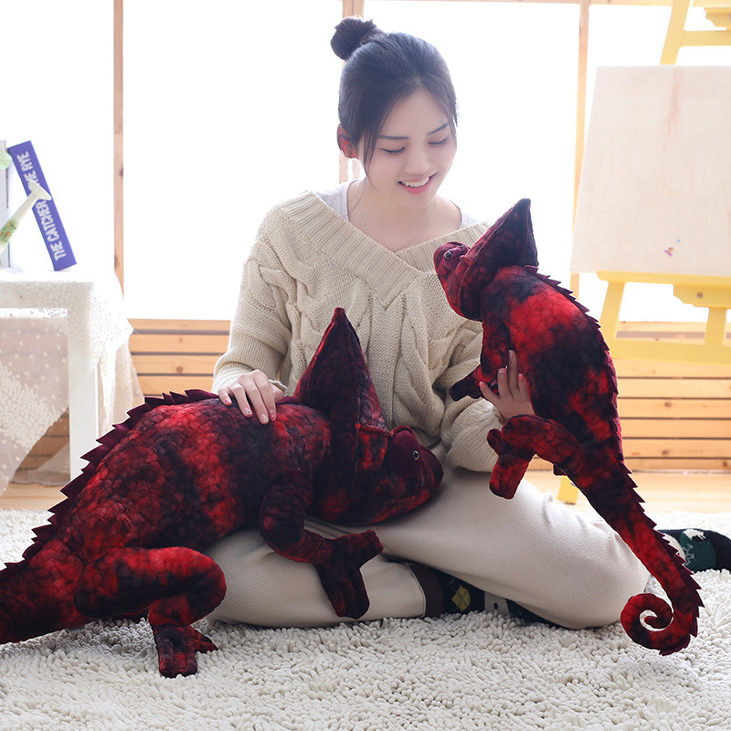 Simulated Lizard, Chameleon, Plush Toy Doll, Cloth Doll, Funny and Creative Body Day Gift Manufacturer Wholesale Night Market