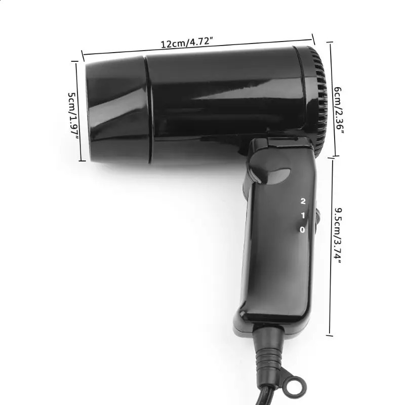 Portable 12V Carstyling Assiccatore asciugacapelli Cold Folming Glower Finestra Defroster 240325