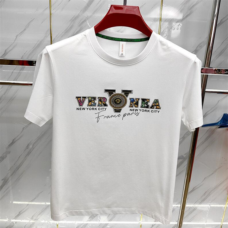 2024 Новый дизайнерский классический футболка для футболки с классической мужской футболкой горячие бухга