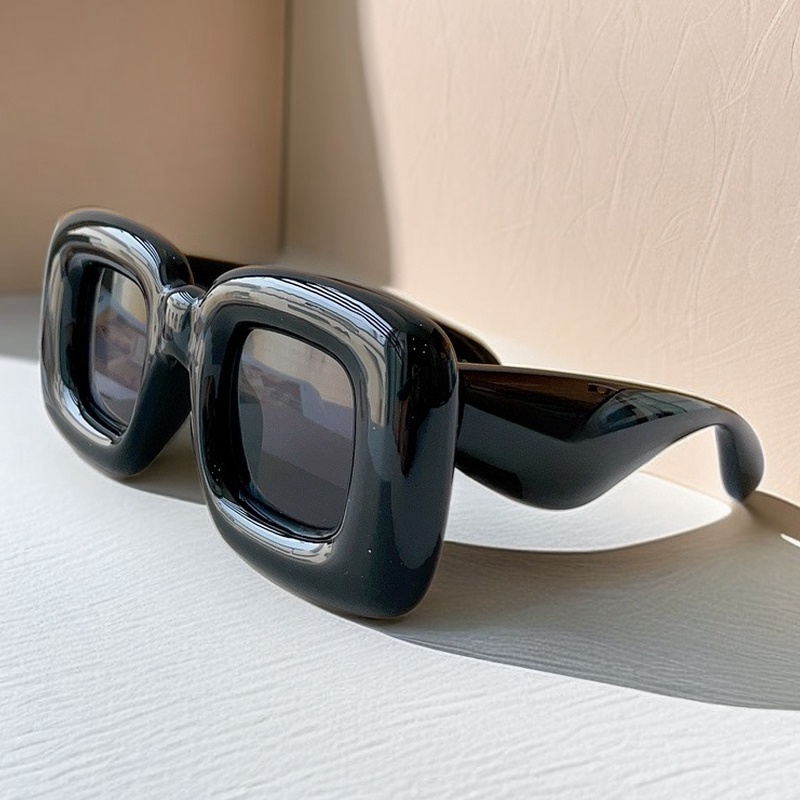 A066 Acetatvarumärkesdesigner för högsta kvalitet Kvinnors solglasögon Män mode Y2K Style Trendiga människor Väsentliga regnbågsglasögon