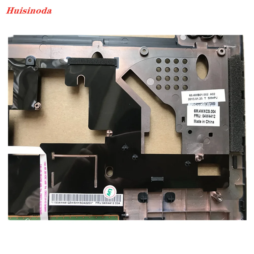 Carte Nuovo laptop originale Lenovo ThinkPad E330 E335 L330 C Copertura Palmrest Shell bordo della tastiera con cavo touchpad 04w4412