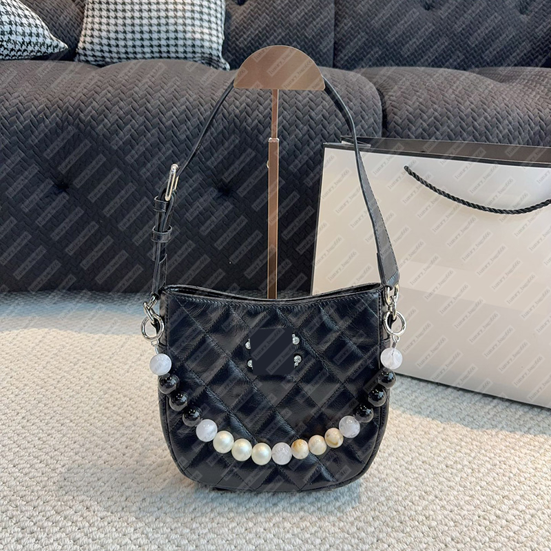 Nowe designerskie torby kubełkowe Wysokiej jakości torba crossbody mini torebki dla kobiet luksusowe pereł słynna marka żeńska skórzana torba na ramię torebka torebka klasyczny styl sprzęgła