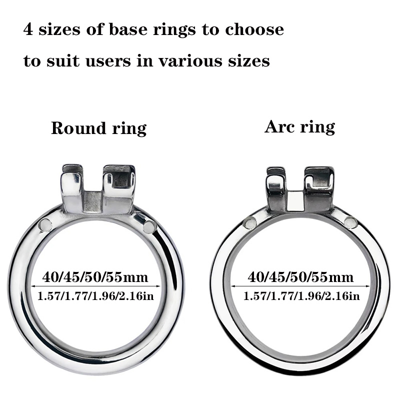 304 STELIMIS SEMICICKLE MĘŻCZYZNIE MĘŻCZYZNA CHASTity Urządzenie Super Short Lock Lock Cage Cage CB Lock Penis Pierścień dla dorosłych