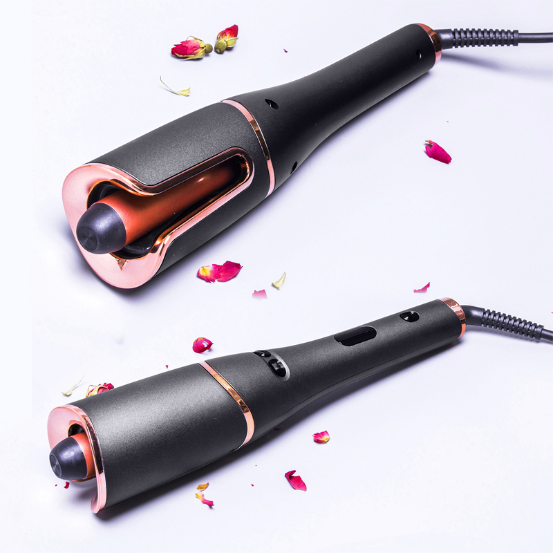 INAGY CURLING Iron Automatico Volume rosa bagnato e secco 22 mm non danneggia i peli di alimentazione di potenza