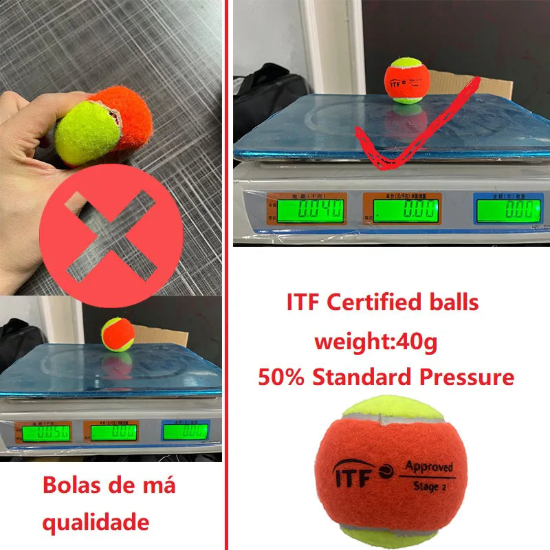 ITF Certified Beach Tennis Balls Standardtryck Professionella Training Children Accessories 2023 240329