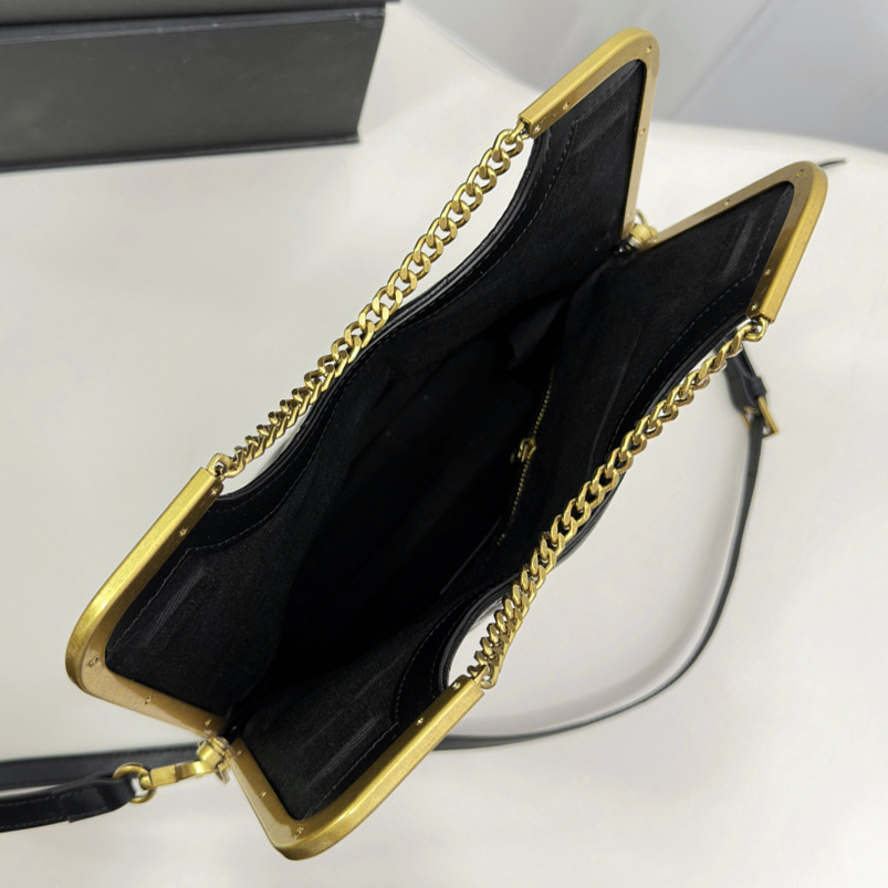 7A Wysokiej jakości luksusowa torebka na ramię Damie Designer Crossbody Evening Torka Vintage skórzana torba łańcucha luksusowe wielofunkcyjne torby.