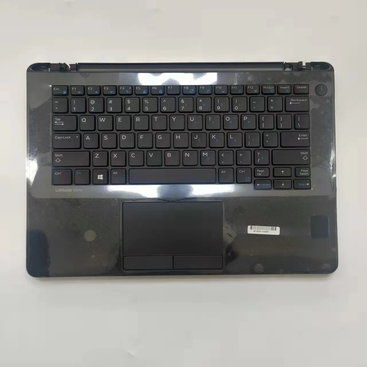 Cartes nouveau clavier Palmrest tactile pavé pour Dell Latitude 7270 E7270 0p1j5d 0jfdhr Black Us
