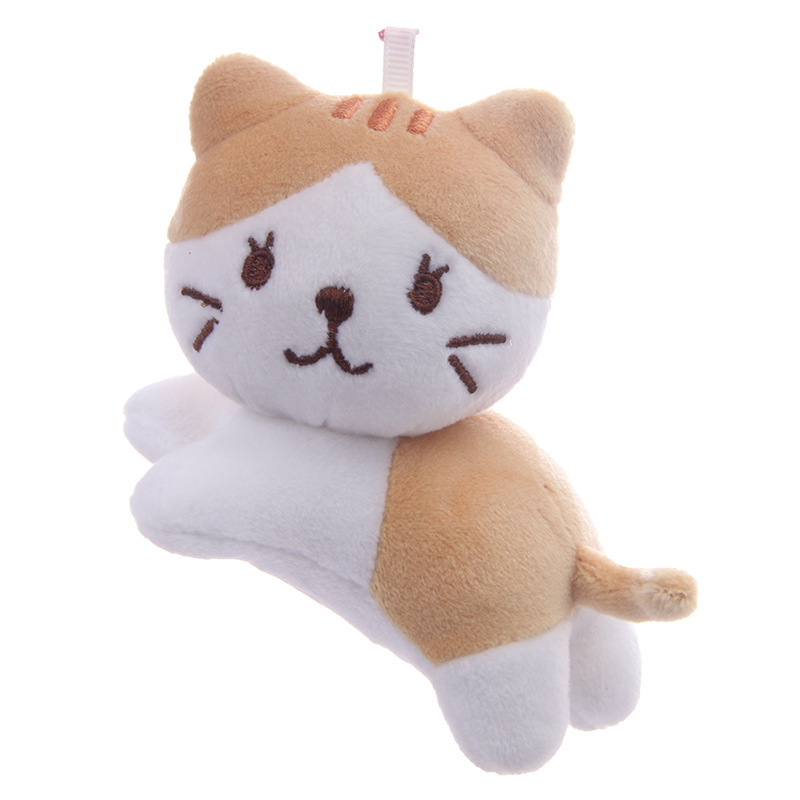 Instagram Cartoon Cat Plush Doll, kotka, plecak, wisiorek, lalka dla zwierząt domowych, hurtowa lalka maszynowa