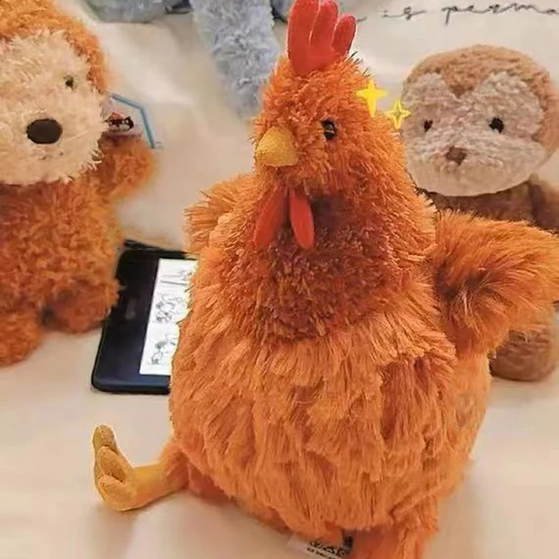 Simulação criativa Toys engraçados de frango de pelúcia