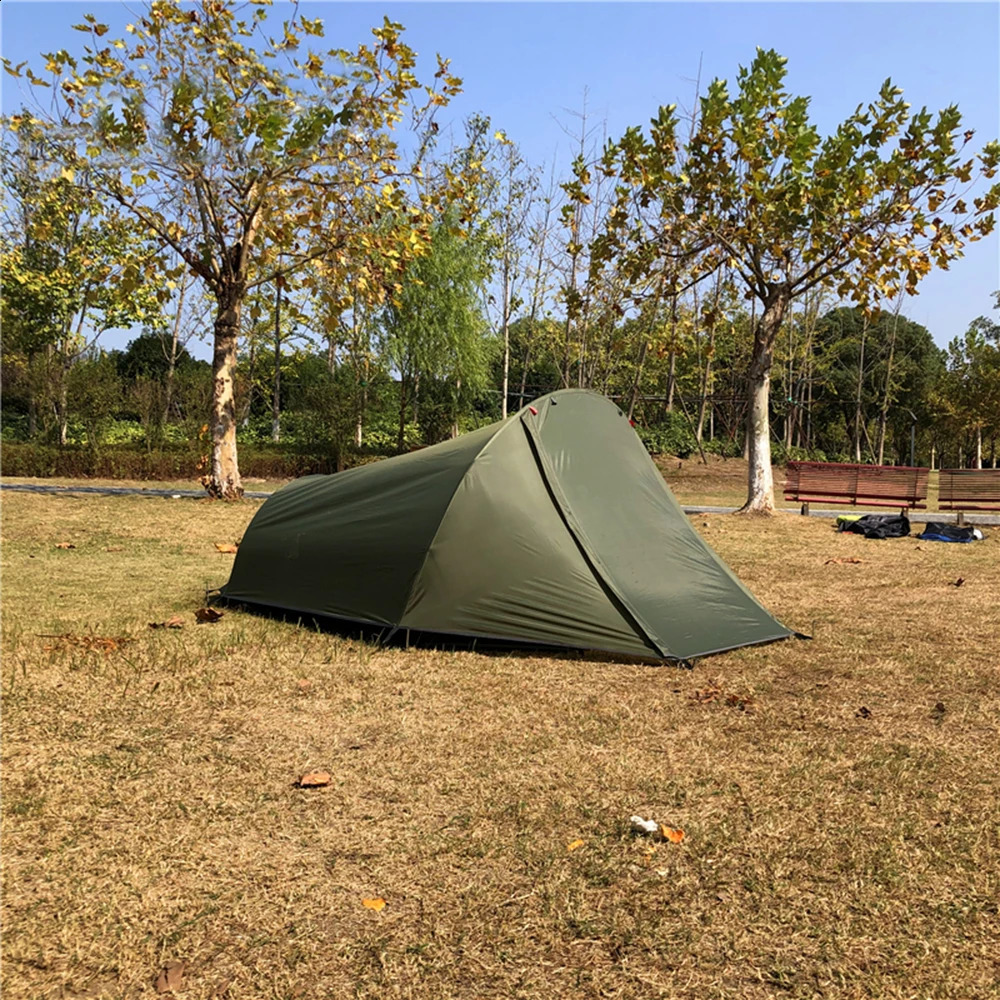 2 personnes Tente de camping tentes extérieures Tente de plage d'été étanche pour le camping Randonnée Muntainering Fishing 240329