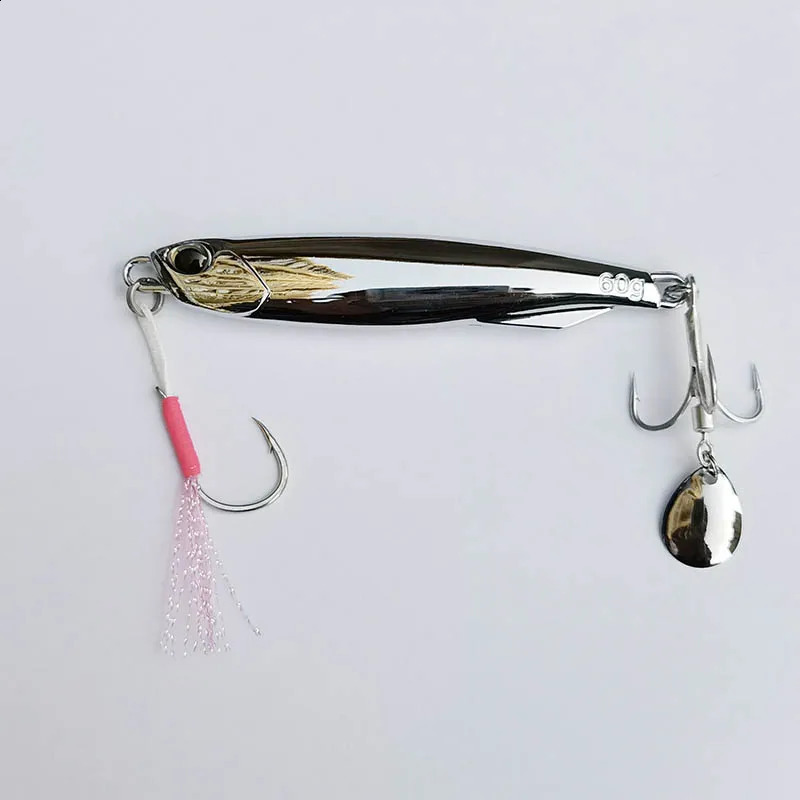 Pink Fishing Hoo Klure Slow Jigging Fishing Guss Jigs Assist Haken Stachelbalte -Jig -Haken Feder Feder hoher Kohlenstoffstahl 240328