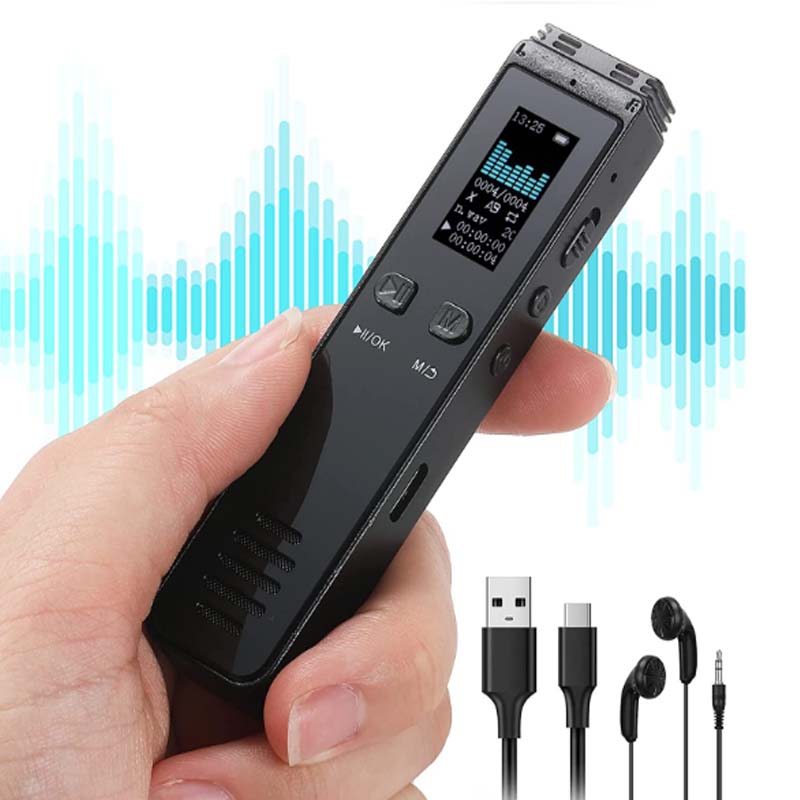 16G Bluetooth Voice Rejestrator jeden kliknięcie nagrywanie Zapisz rejestrator połączenia Bluetooth zewnętrzny odtwarzacz mp3